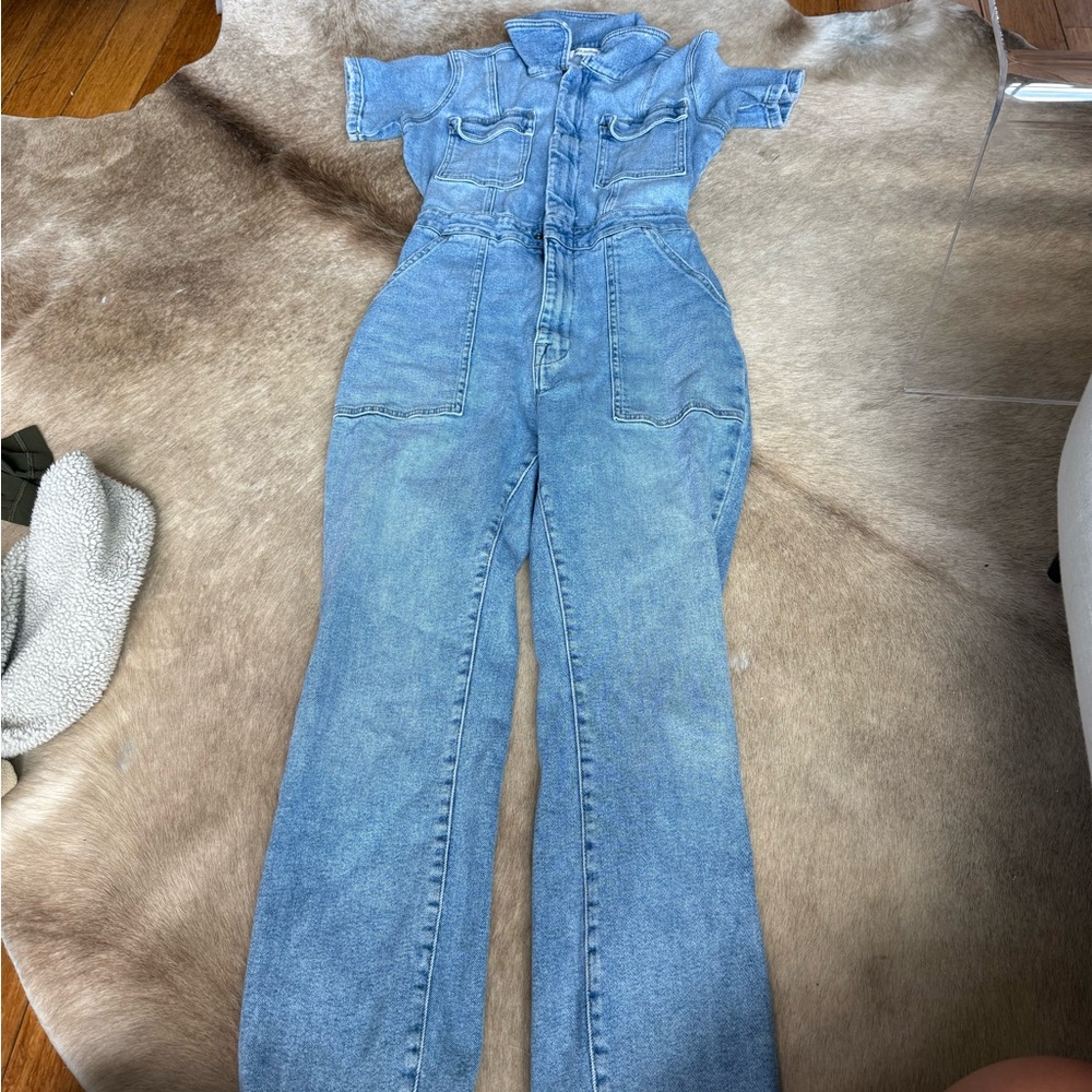 Good American Fit for Success Denim Jumpsuit